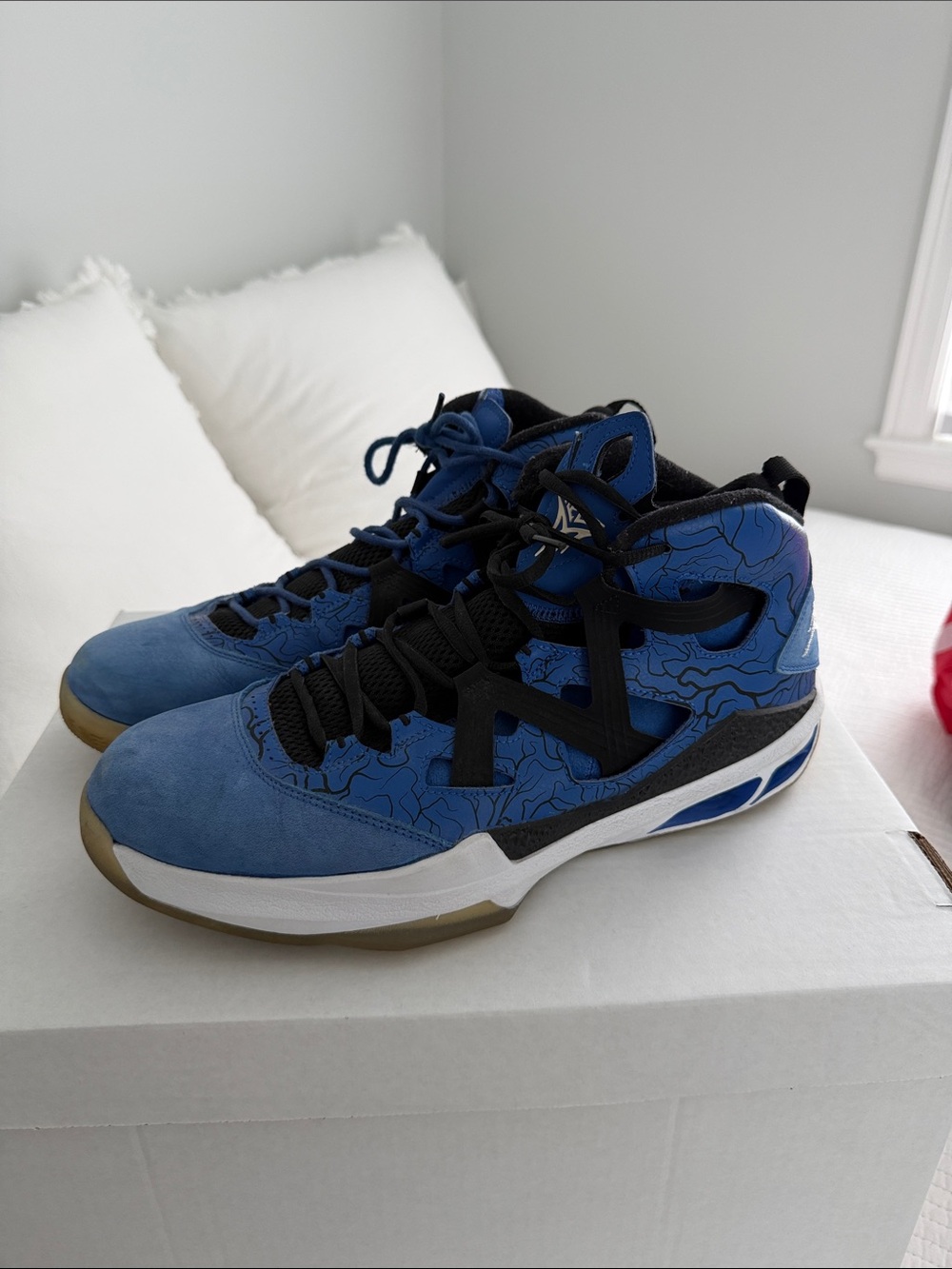 Size 12.5 Blue Carmelo Anthony Sneakers